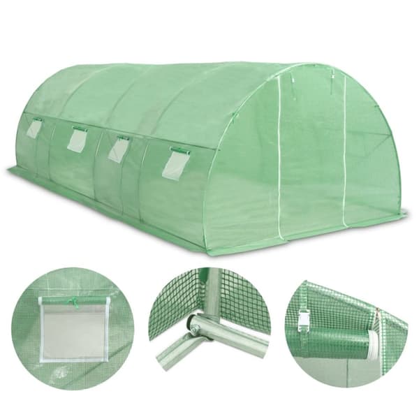 Drivhuse - Living drivhus 18 m² 600x300x200 cm