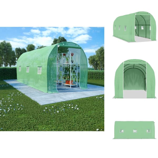Drivhuse - Living drivhus 9 m² 4,5x2x2 m