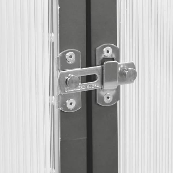 vidaXL Växthus med ram antracit 224x169x202 cm aluminium