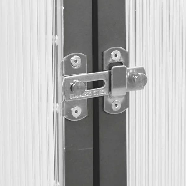 vidaXL Växthus med ram antracit 169x58x202 cm aluminium