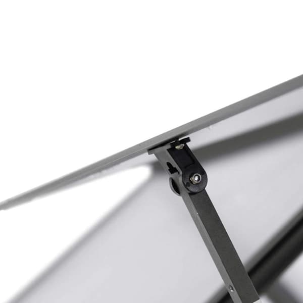 vidaXL Växthus med ram antracit 169x58x202 cm aluminium