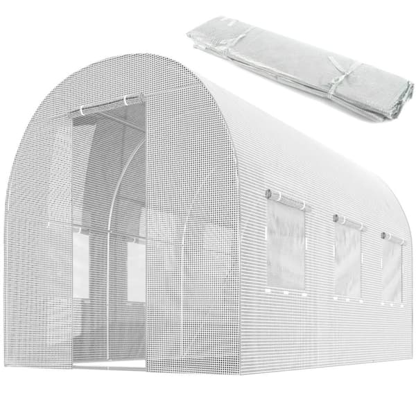 Folie til havetunnel 2x3,5m (7m2) hvid Plonos