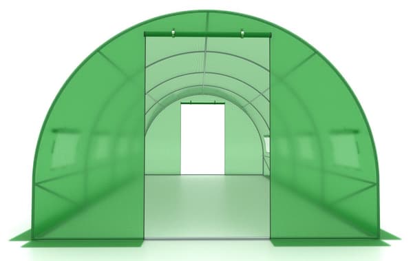 Folietunnel - havedrivhus - 3x6 m