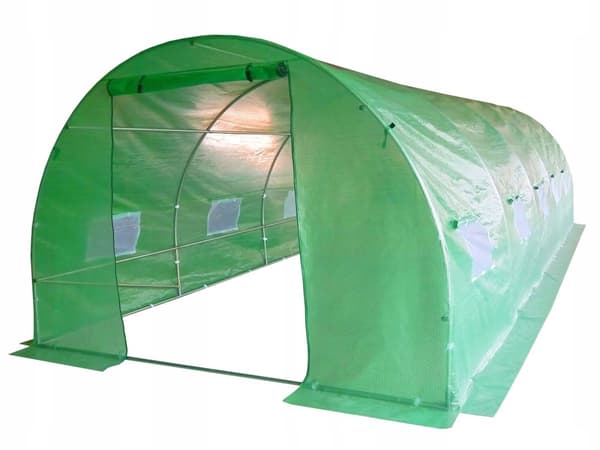 Dæksel til folietunnel, havedrivhus, 3x6 m