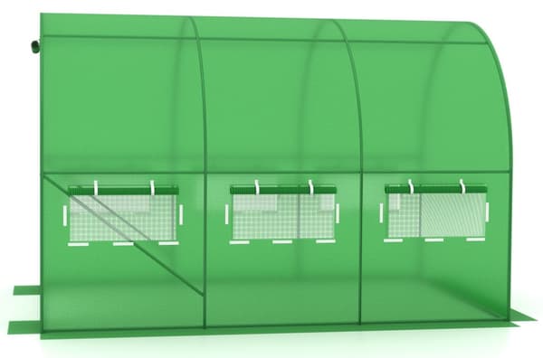 Folietunnel - AUREA havedrivhus 2x3,5 m
