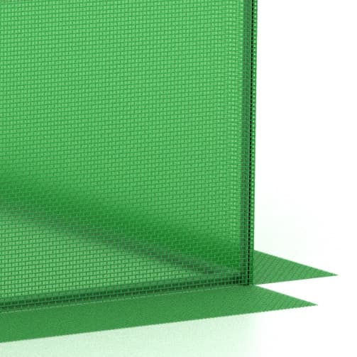 Dæksel til folietunnel, havedrivhus, 2x2 m