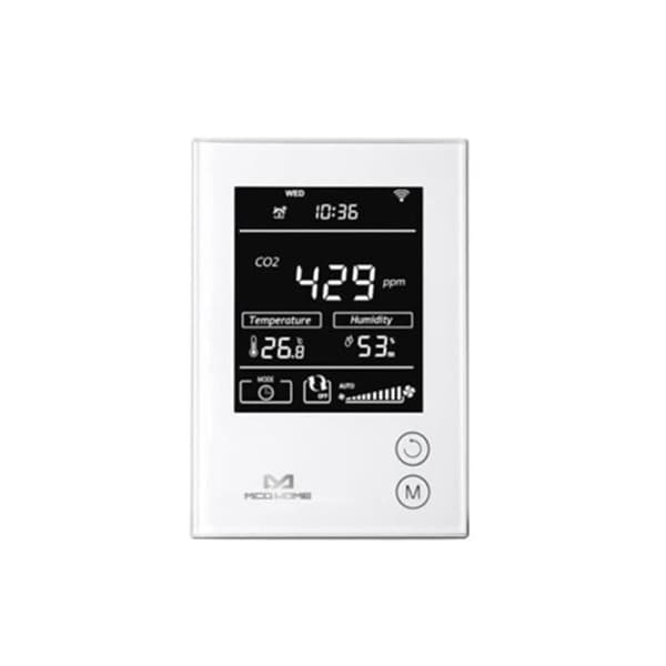 CO2, temperatur och fuktighetsgivare 230VAC - MCOEMH9-CO2-230 - MCO HOME