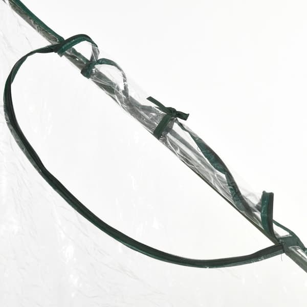 Rootz Drivhus - Plantehus - Haveplanteskole - Holdbar stålramme - 180 cm x 100 cm x 168 cm