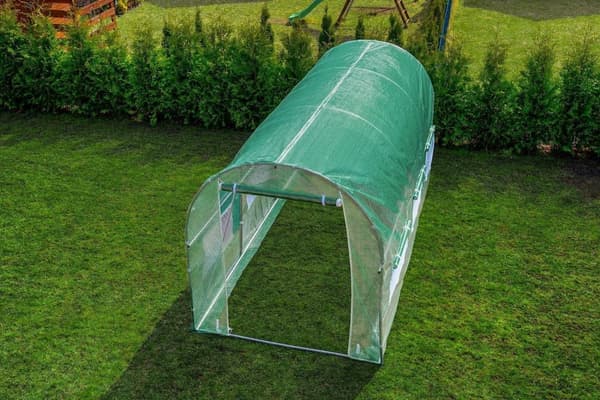 Viking Choice 250x200cm Hobby Drivhus til Begyndere - Nem Opsætning, UV-bestandig, 6 Vinduer