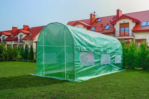 Viking Choice 250x200cm Hobby Drivhus til Begyndere - Nem Opsætning, UV-bestandig, 6 Vinduer