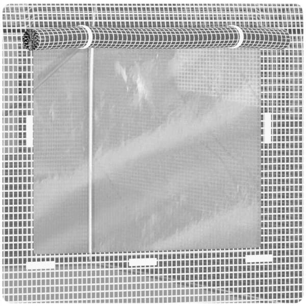 Havetunnelfolie 3x4,5m (13,5m2) hvid Plonos