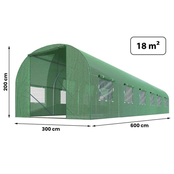 Folie til havetunnel 3x6m (18m2) Plonos