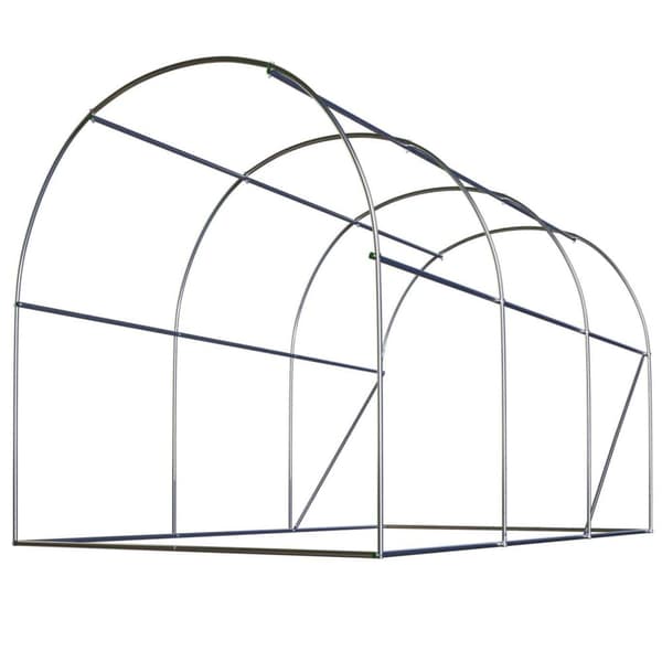 Havetunnel 2 x 3 m (6m2) hvid Plonos