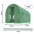 Miniatyrbillede 3 af 9: Havetunnel 2 x 3,5 m (7m2) Plonos