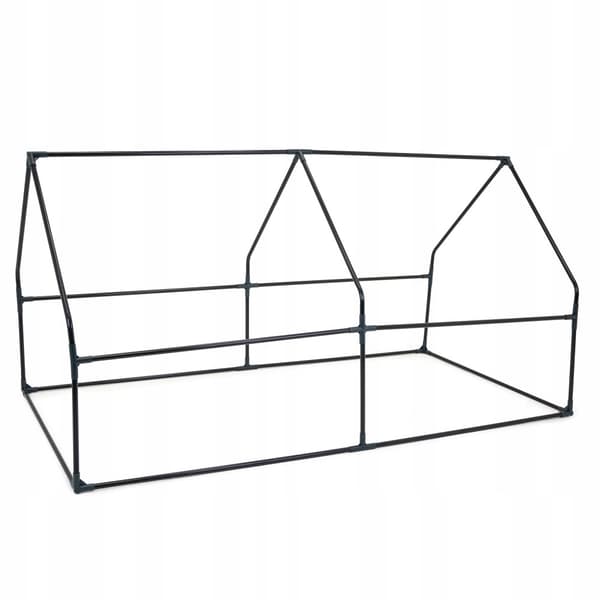Minihave DRIVHUS 180 x 90 til dyrkning af PLANTER i et blomsterbed FOLIETUNNEL