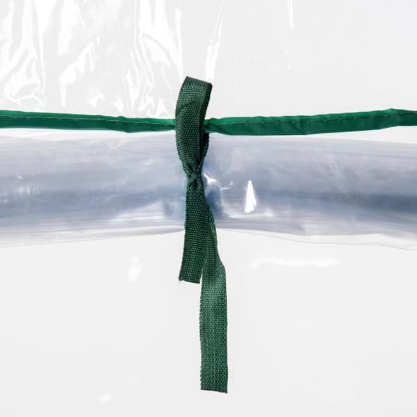 Rootz folie växthus - mini växthus - växthus - kall ram - 4 hyllor - väderbeständig stål - 69 x 50 x 165 cm