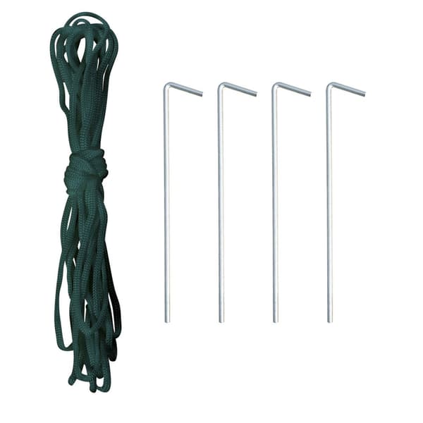 Rootz Film Greenhouse - Walk -In Greenhouse - Polytunnel - Vejrbeskyttelse - 590 cm x 300 cm x 200 cm - Galvaniseret stålramme