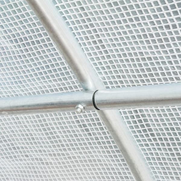 Rootz Greenhouse Replacement Film - Garden Cover - Plant Shelter - Tear -resistente - 600 cm x 300 cm x 200 cm - 12 Windows & Door