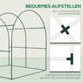 Miniatyrbillede 7 af 11: Rootz Portable Greenhouse - Plant House - Kold ramme - Udvid vækstsæson - 180 cm x 180 cm x 200 cm