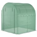 Miniatyrbillede 8 af 11: Rootz Portable Greenhouse - Plant House - Kold ramme - Udvid vækstsæson - 180 cm x 180 cm x 200 cm
