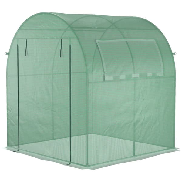 Rootz Portable Greenhouse - Plant House - Kold ramme - Udvid vækstsæson - 180 cm x 180 cm x 200 cm