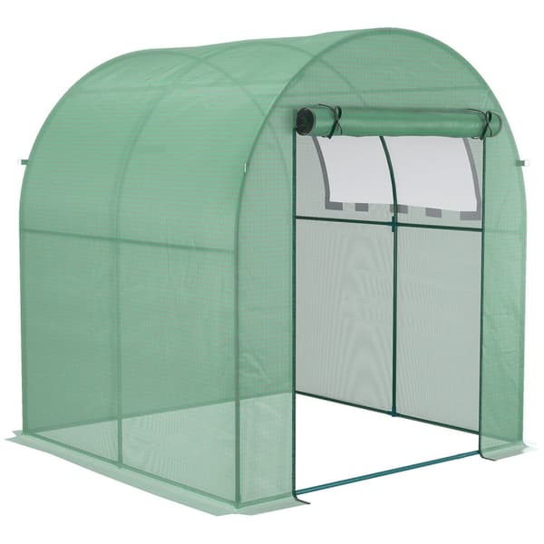 Rootz Portable Greenhouse - Plant House - Kold ramme - Udvid vækstsæson - 180 cm x 180 cm x 200 cm