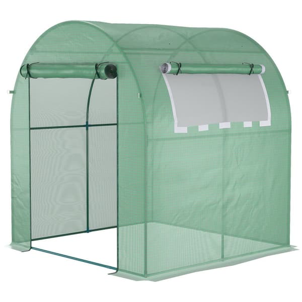 Rootz Portable Greenhouse - Plant House - Kold ramme - Udvid vækstsæson - 180 cm x 180 cm x 200 cm