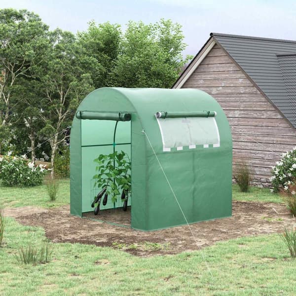 Rootz Portable Greenhouse - Plant House - Kold ramme - Udvid vækstsæson - 180 cm x 180 cm x 200 cm