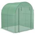 Miniatyrbillede 1 af 11: Rootz Portable Greenhouse - Plant House - Kold ramme - Udvid vækstsæson - 180 cm x 180 cm x 200 cm