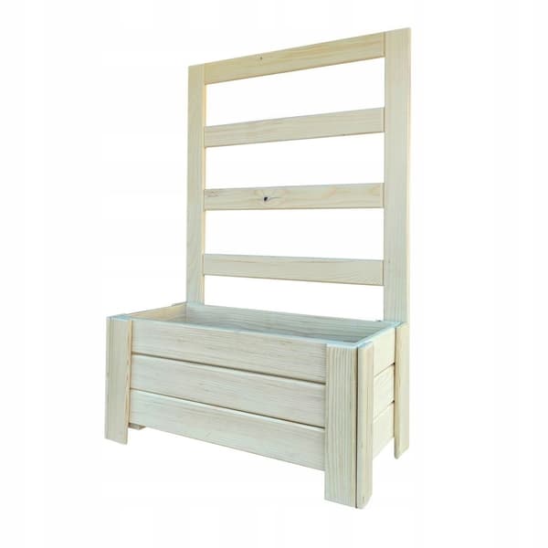 STOR IMPREGNERAD TRÄPERGOLA BLOMMRKRUKKA 80x48