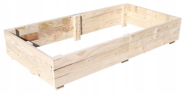 Køkkenkasse 120x120x30 Blomsterpotte Urteinspektion Trækasser