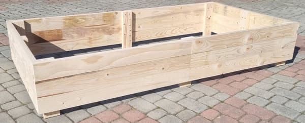 Køkkenkasse 120x800x20 Blomsterpotte Urteinspektion Trækasser