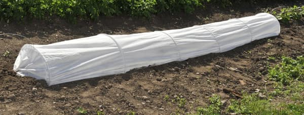 Havetunnel lavet af vinteragrotekstil 5 m