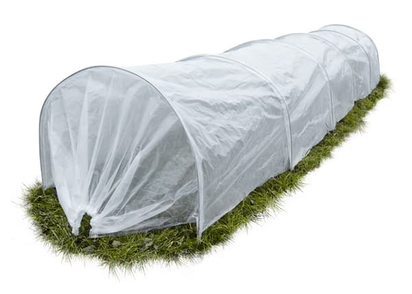 Havetunnel lavet af vinteragrotekstil 5 m