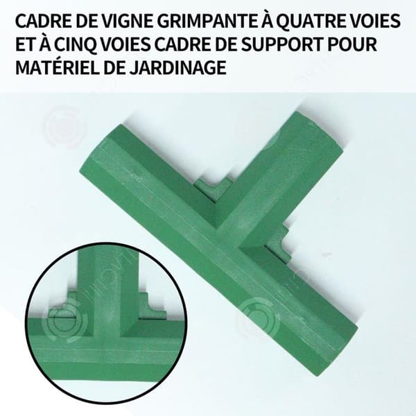 INN 4st Växthusstomme kopplingar 16mm Trädgårdsarbete Växthus Heavy Duty stabilt fäste koppling för trädgårdsväxthus ram
