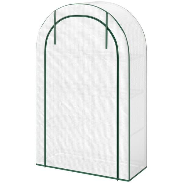 Rootz 4 -stegs mini växthus - Portable Tomato House - Moverble Garden Oasis - UV Protection - 100 x 45 x 160 cm!