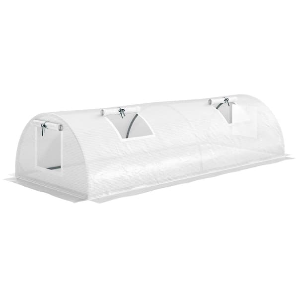 Rootz Folie Greenhouse - Mini Tunnel Greenhouse - UV -resistent plantehylling - Beskytter planter - 200 cm x 80 cm x 45 cm