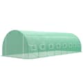 Miniatyrbillede 1 af 6: Rootz Garden Tunnel Greenhouse - Plant House - Gardening Shelter - Beskytter planter - 800 cm x 300 cm x 200 cm