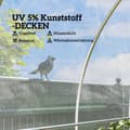 Miniatyrbild 4 av 10: Rootz Greenhouse Cover - Plant Cover - Tarpaulin - UV -resistent & Waterproof - 7M x 8M - Främjar växttillväxt