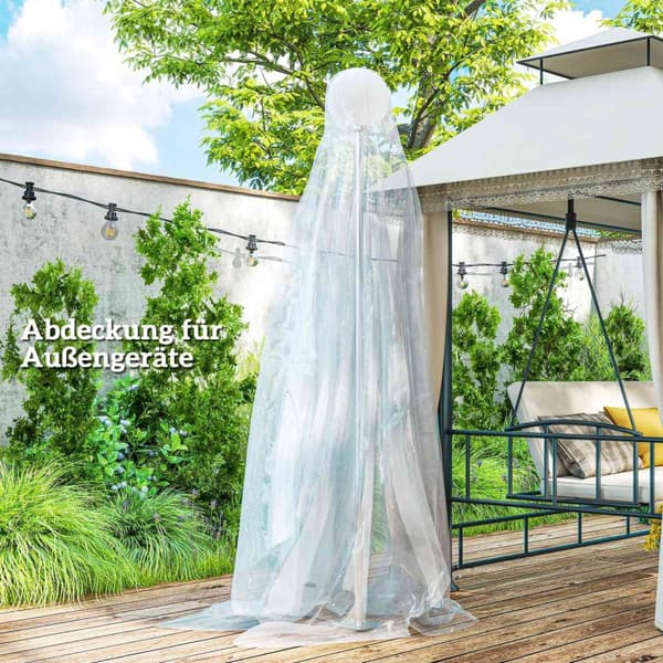 Rootz Greenhouse Cover - Plant Cover - Tarpaulin - UV -resistent & Waterproof - 7M x 8M - Främjar växttillväxt