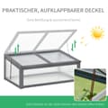 Miniatyrbillede 5 af 9: Rootz Mini -Greenhouse - Lille Garden Greenhouse - Plant Shelter - Good Light Permeability - 100L X 65B X 40H cm