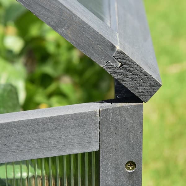 Rootz Mini -Greenhouse - Lille Garden Greenhouse - Plant Shelter - Good Light Permeability - 100L X 65B X 40H cm