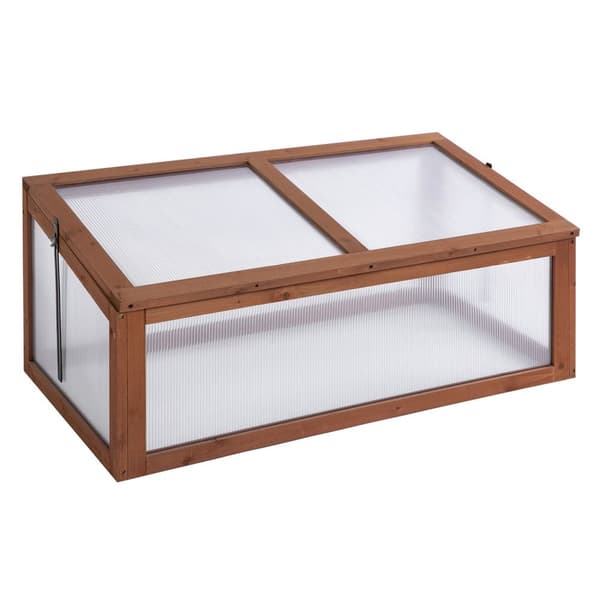 Rootz Mini -Greenhouse - Small Garden Greenhouse - PC Panel Greenhouse - Lyspermeabilitet - 100L x 65b x 40H cm