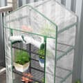 Pikkukuva 7 / 11: Rootz Min -Greenhouse - Kasvien suoja - puutarhan kasvihuone - Paranna kasvua - 69x49x193cm - tukeva teräs ja muovi