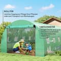 Miniatyrbild 6 av 11: Rootz Poly Tunnel Greenhouse - Walk -In Tent - Growing House - Expand Cultivation Season - 600cm x 300 cm x 197 cm
