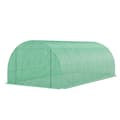 Miniatyrbild 1 av 11: Rootz Poly Tunnel Greenhouse - Walk -In Tent - Growing House - Expand Cultivation Season - 600cm x 300 cm x 197 cm