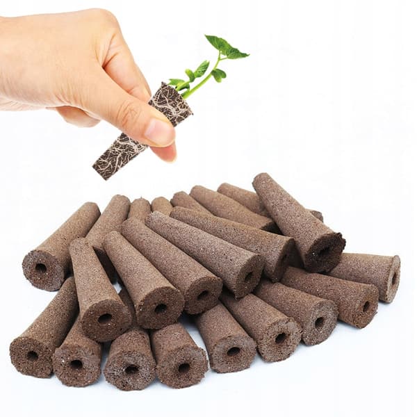 STARTKIT FÖR PLANTOR, INSPEKTION AV PLANTOR, 50 PATRONER, SUBSTRAT, HYDROPONIK