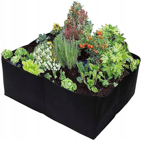 Køkkenhave Haveinspektion Urteplante Blomsterpottekasse Materiale 60x60x30 2x