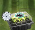 Miniatyrbild 10 av 11: MINI VÄXTHUS LED 5x Lampor 5x Växthus USB Justerbar Ventilation PLANTOR