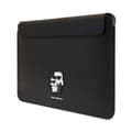Miniatyrbild 2 av 4: Karl Lagerfeld NFT Saffiano Karl &amp; Choupette-fodral - 14" Laptop-fodral (svart)